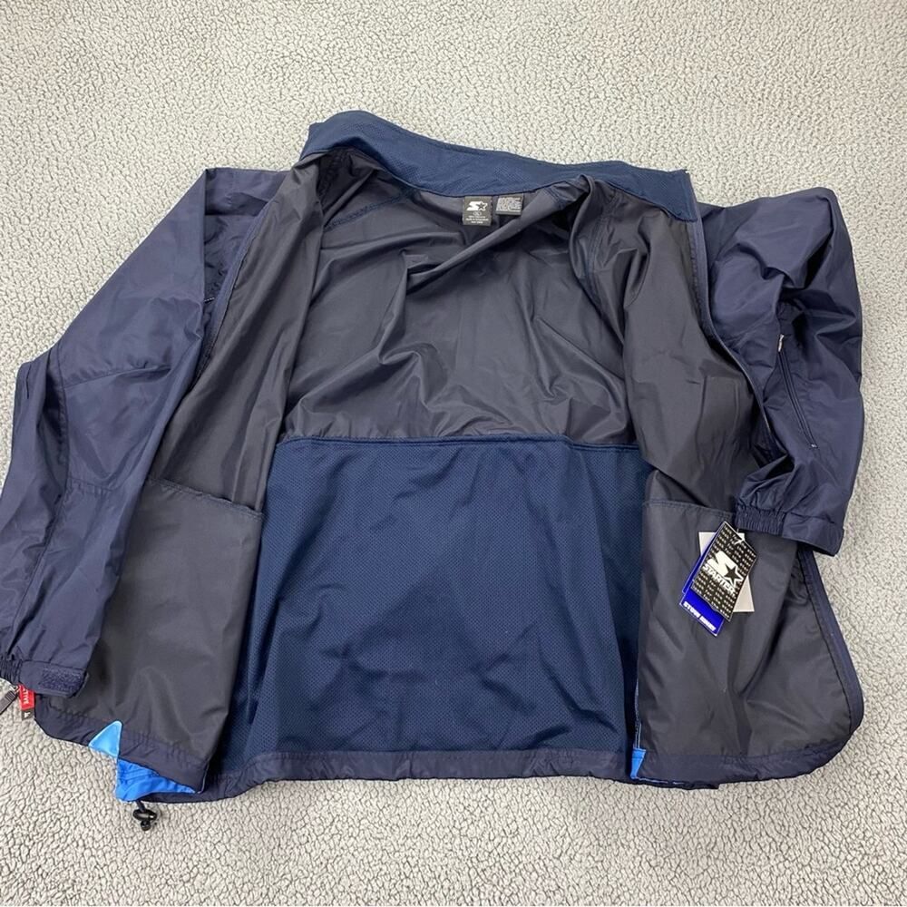 Starter Windbreaker 3M Reflective Stow Away Men's Full Zip Jacket   -  Size: XL - Picture 2 of 15